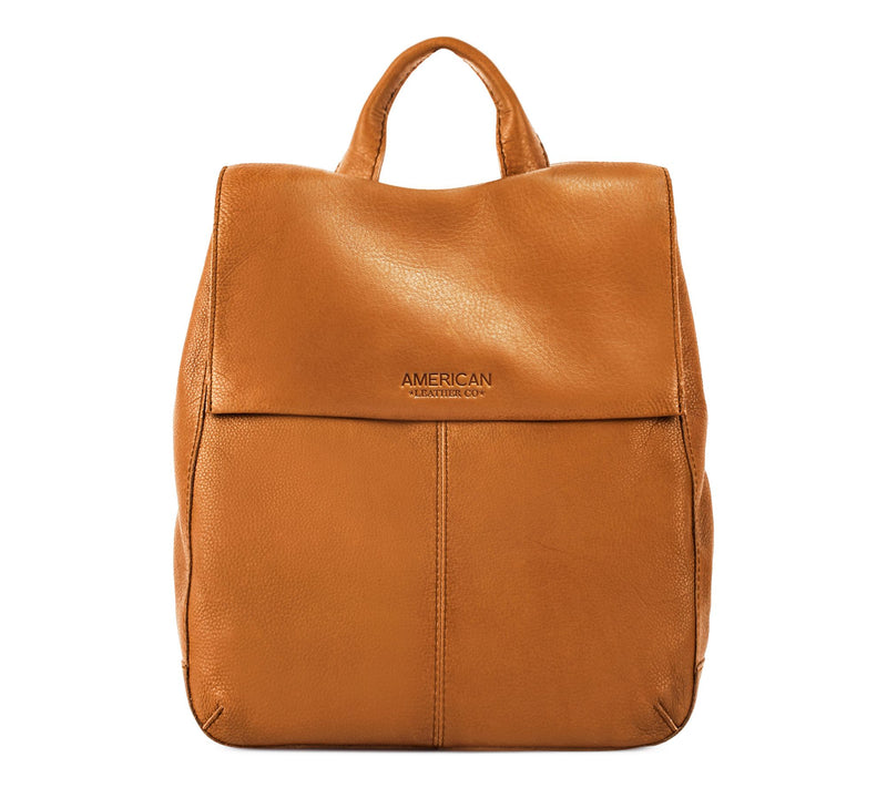 American Leather Co. Leather Liberty Backpack — View 13