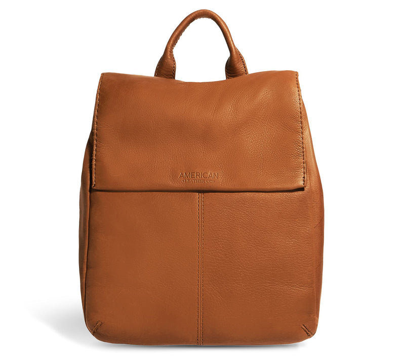 American Leather Co. Leather Liberty Backpack — View 45