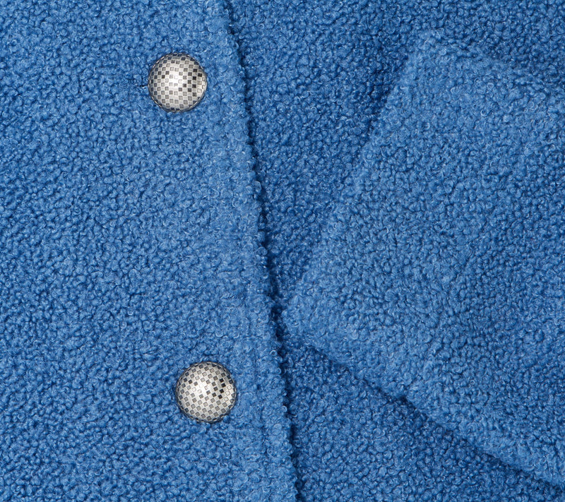 Susan Graver Weekend Knit Boucle Button-Front Jacket — View 19