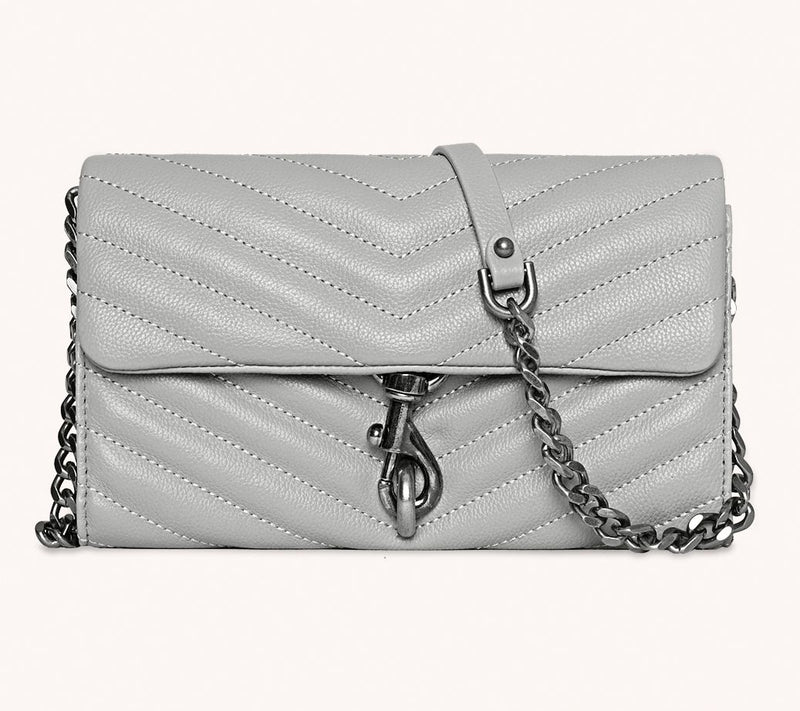 Rebecca Minkoff Leather Edie Wallet on Chain — Main view