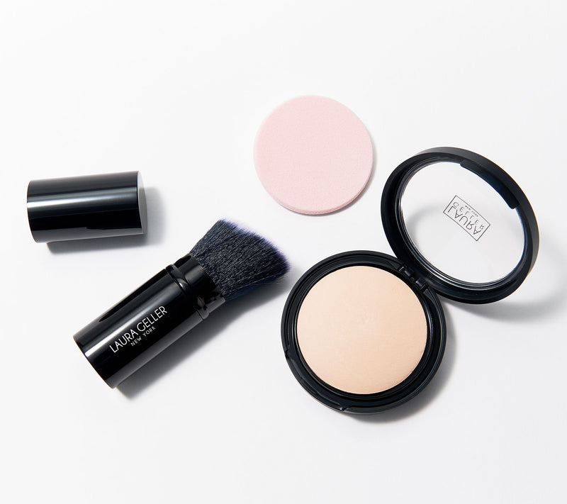 Laura Geller Double Take Foundation with Kabuki Brush — Main view