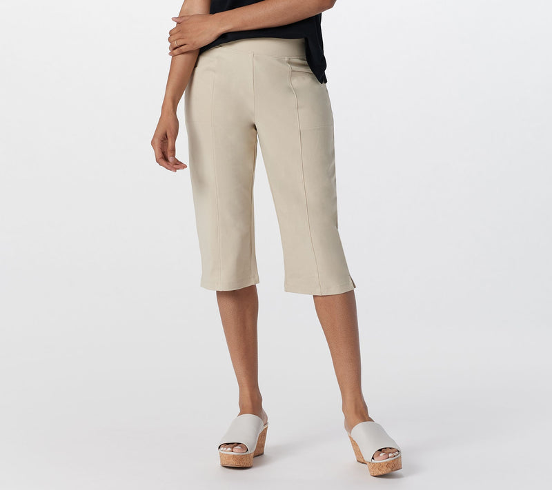 Denim & Co. Active Regular Duo Stretch Skimmer with Pockets — View 7