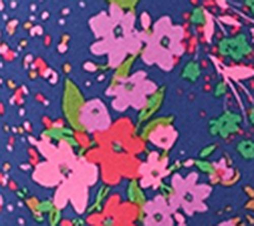 Isaac Mizrahi Live! Printed Pique Polo with Above-Elbow Sleeves — View 15