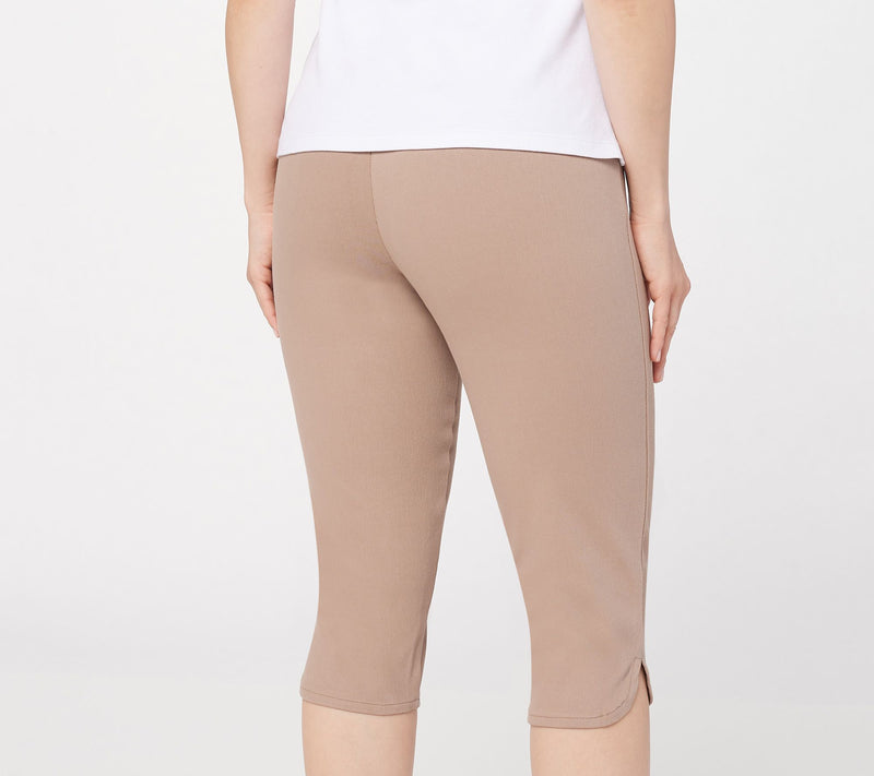 Women with Control Tall Prime Stretch Denim Pedal Pusher — View 18