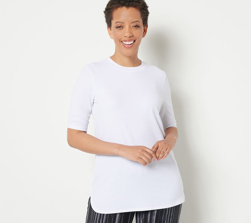 Susan Graver Modern Essentials Liquid Knit Top — View 22