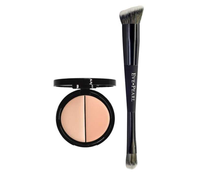 EVE PEARL Dual Salmon Concealer & 202 Blender Brush — View 11