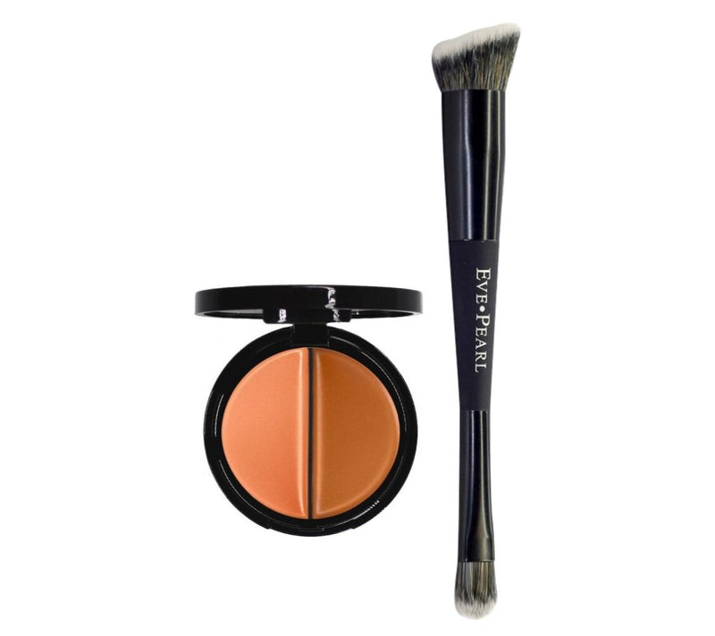 EVE PEARL Dual Salmon Concealer & 202 Blender Brush — View 5