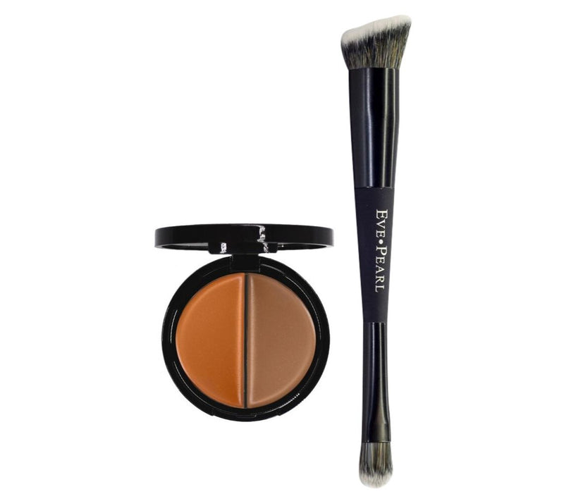 EVE PEARL Dual Salmon Concealer & 202 Blender Brush — View 3