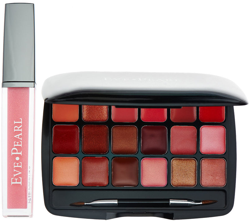 EVE PEARL Ultimate Lip Palette and Gloss Duo — Main view