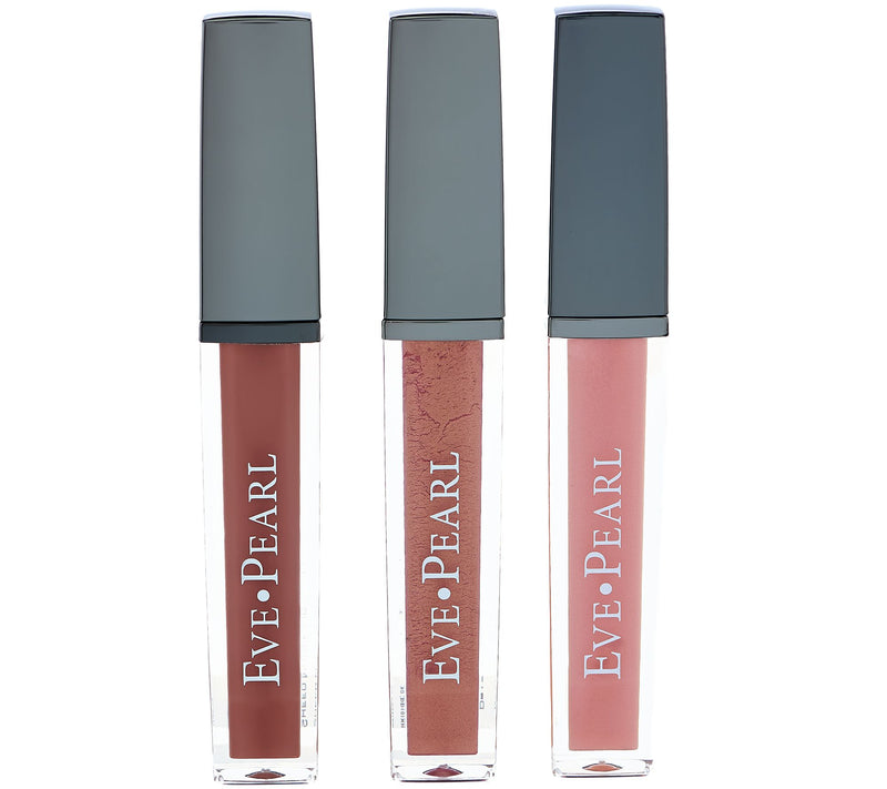 EVE PEARL Lip Gloss Trio - Sheer Nudes & P earlicious — Main view