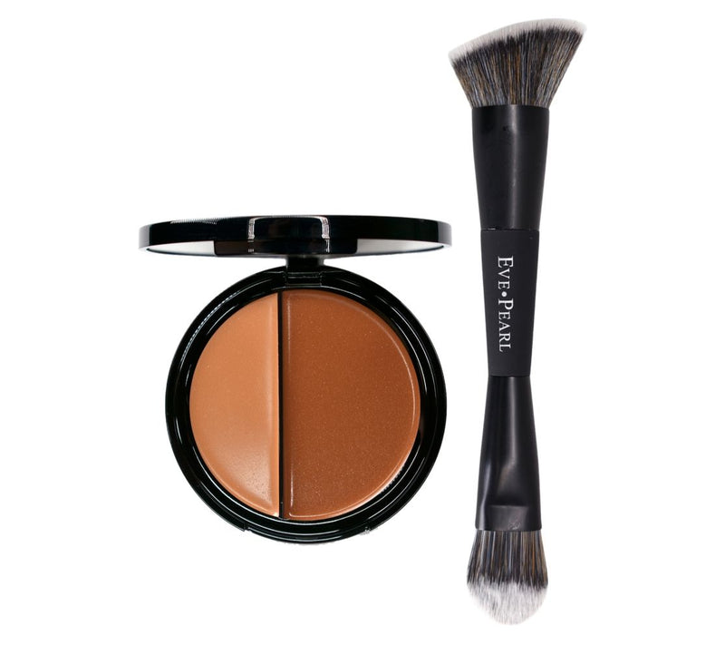 EVE PEARL HD Dual Foundation & 201 Contour B lender Brush — View 11