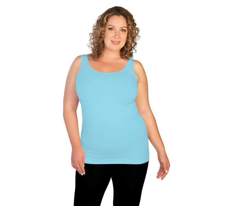 skinnytees Plus Basic Tank — View 33