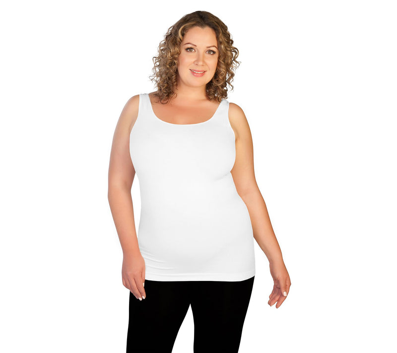 skinnytees Plus Basic Tank — View 35