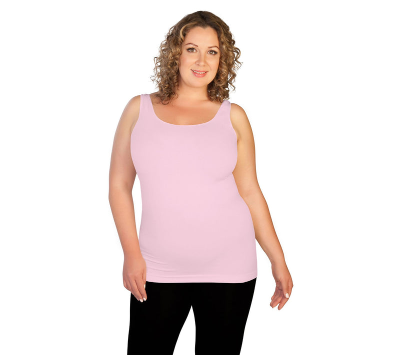 skinnytees Plus Basic Tank — View 10