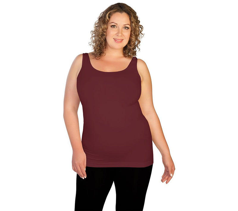 skinnytees Plus Basic Tank — View 11