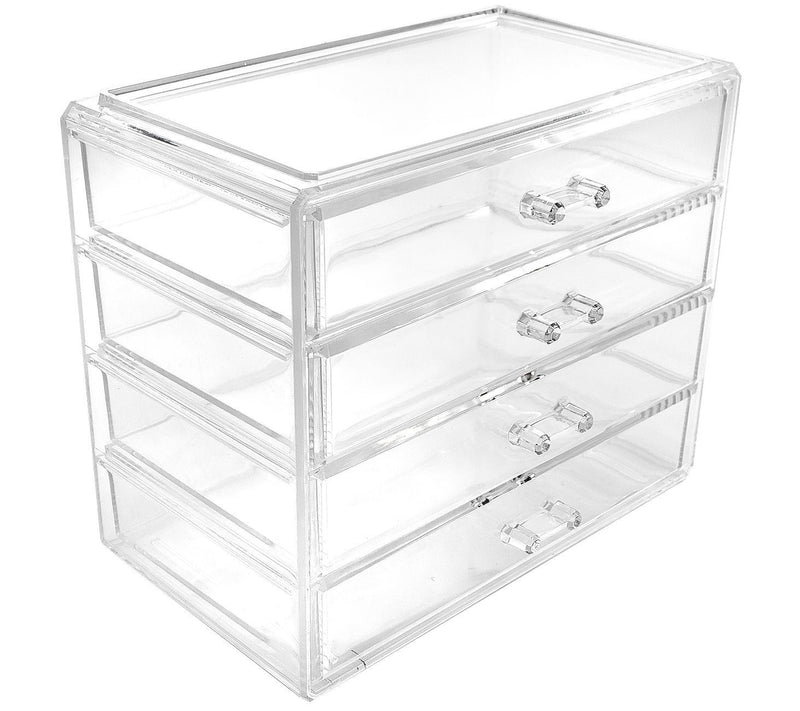 Sorbus Makeup & Jewelry Storage Case Display- 4Drawers — View 8