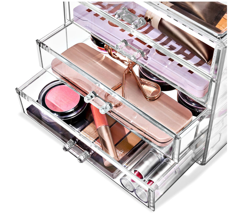 Sorbus Makeup & Jewelry Storage Case Display- 4Drawers — View 12
