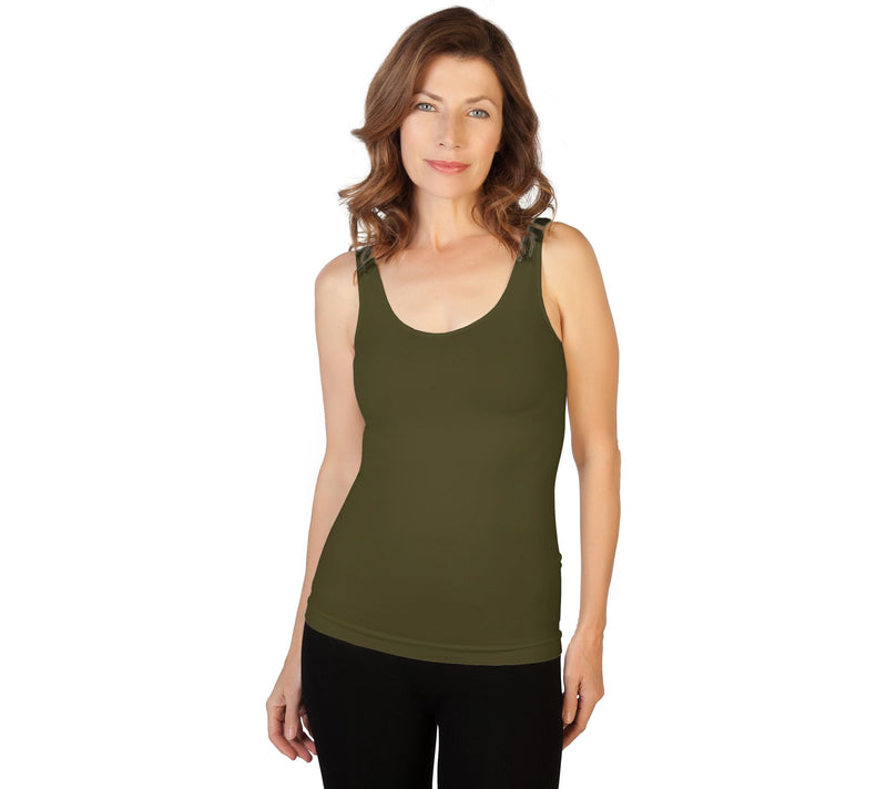 skinnytees Missy Basic Tank - Scoop Neck — View 27