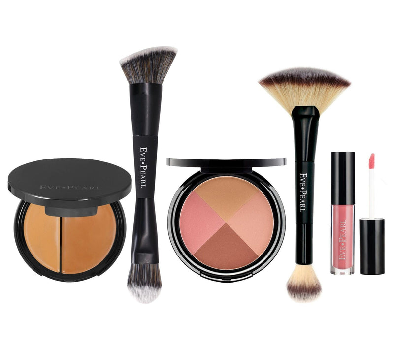 EVE PEARL 5-Pc Flawless Face, Contour, Brush &Lip Collection — View 11