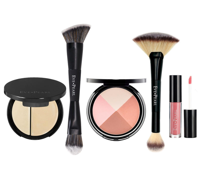 EVE PEARL 5-Pc Flawless Face, Contour, Brush &Lip Collection — Main view