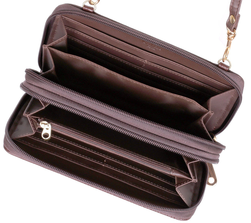 Karla Hanson Ellen Woven Crossbody Phone Wallet — View 17