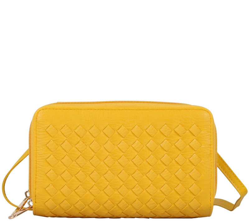 Karla Hanson Ellen Woven Crossbody Phone Wallet — View 13