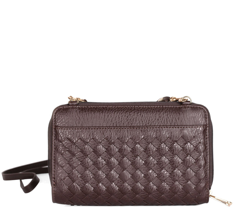 Karla Hanson Ellen Woven Crossbody Phone Wallet — View 16