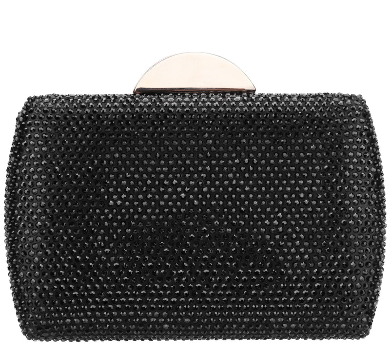 Nina Crystal Minaudiere Clutch - Pacey — View 3