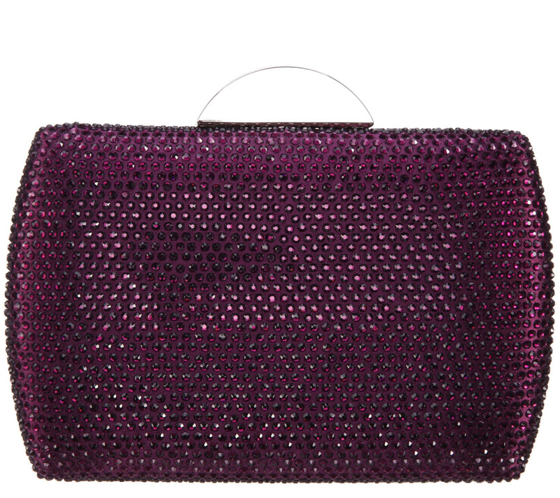 Nina Crystal Minaudiere Clutch - Pacey — Main view