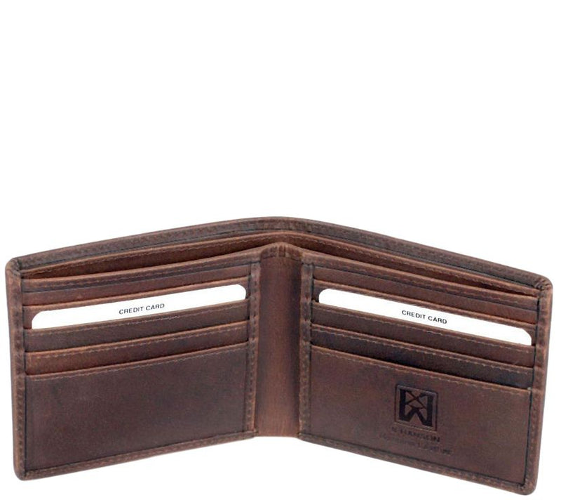 Karla Hanson Men's RFID Blocking Leather Wallet — View 2