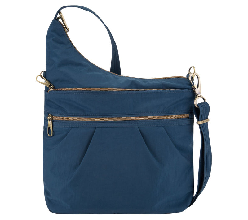 Travelon Anti-Theft Signature Three-CompartmentCrossbody Bag — Main view