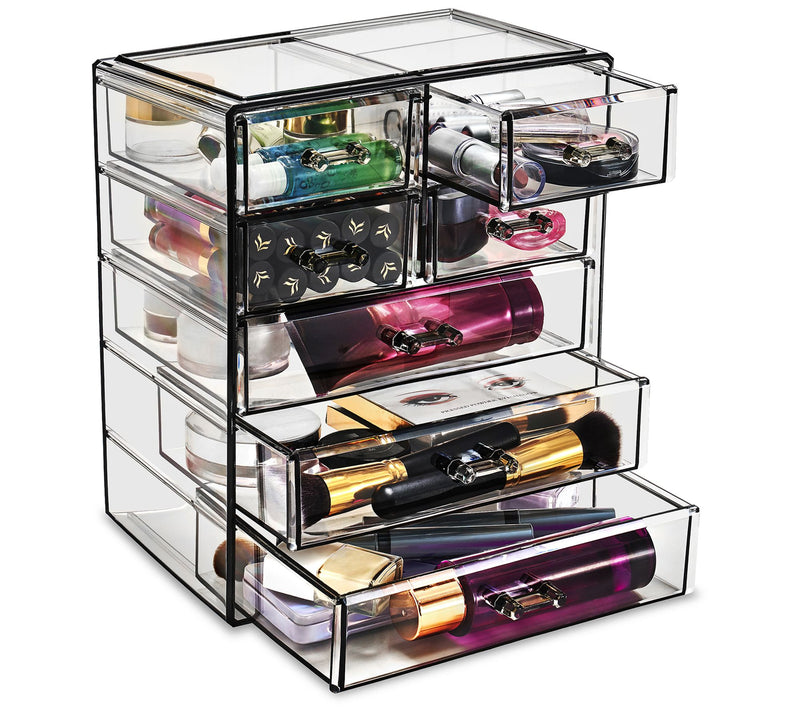 Sorbus Makeup and Jewelry Storage Case with 7 Drawers — View 11