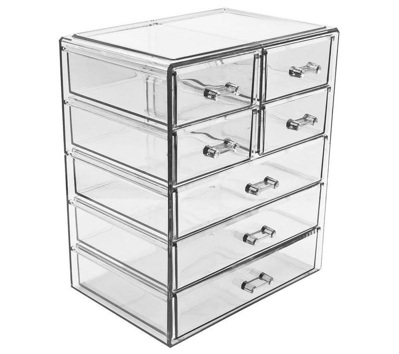 Sorbus Makeup and Jewelry Storage Case with 7 Drawers — View 8