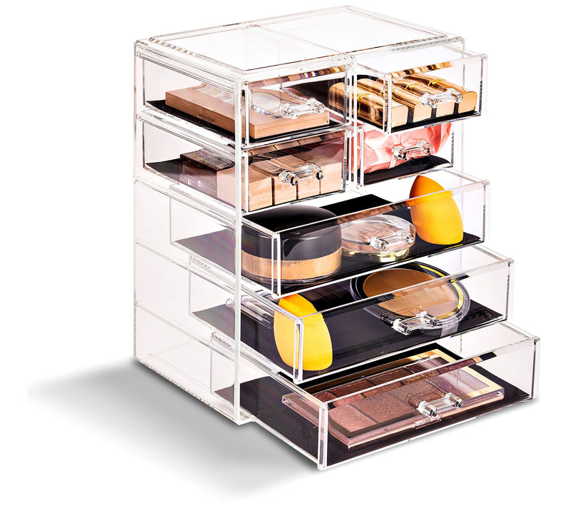 Sorbus Makeup and Jewelry Storage Case with 7 Drawers — Main view