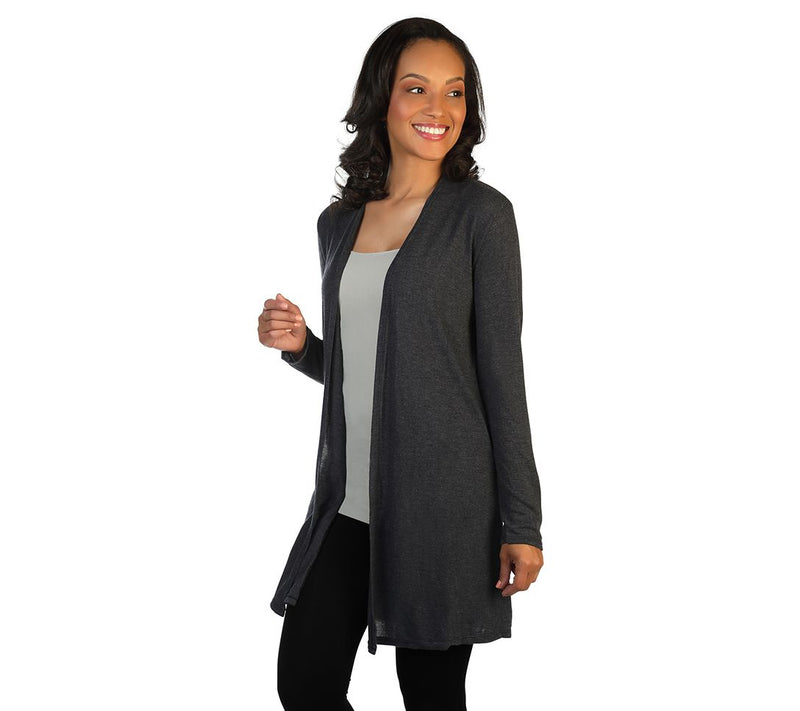 skinnytees Sweater Cardigan — View 5