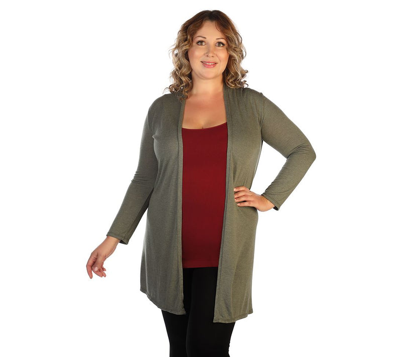 skinnytees Sweater Cardigan — View 10