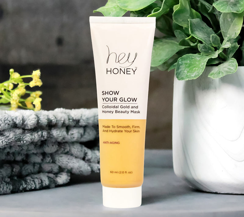 Hey Honey Show Your Glow Colloidal Gold & Honey Beauty Mask — View 5