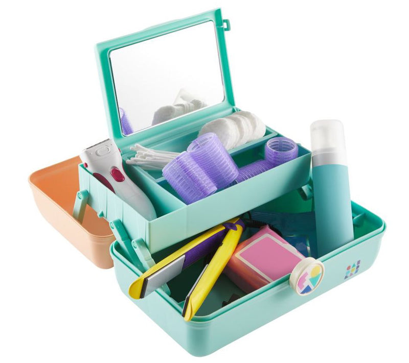 Caboodles Vintage On-The-Go Girl Two-Tone Cosmetic Case — View 17