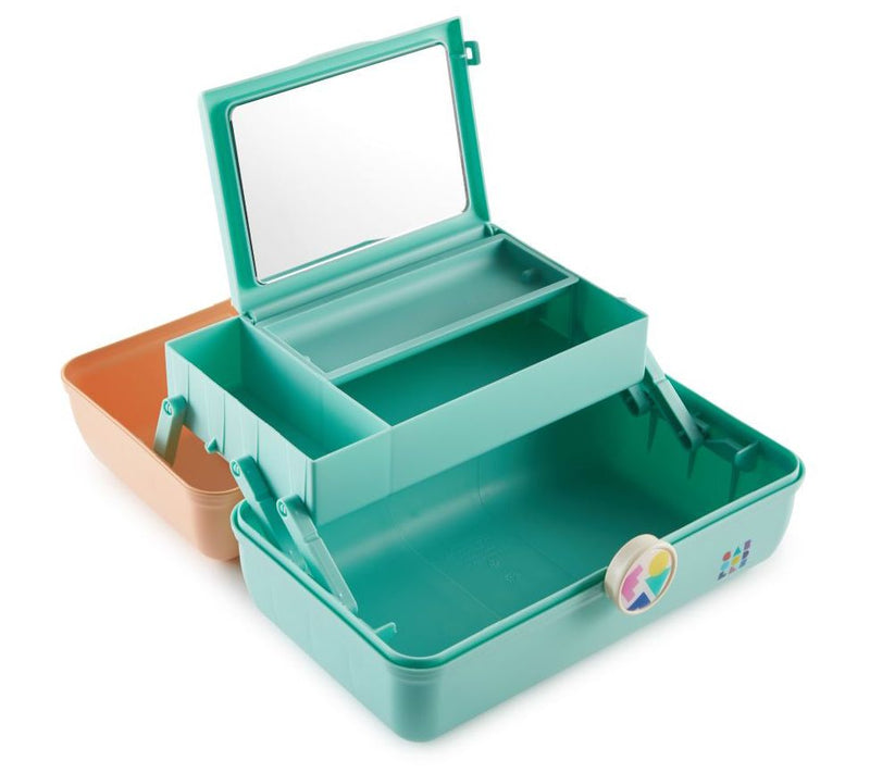 Caboodles Vintage On-The-Go Girl Two-Tone Cosmetic Case — View 16