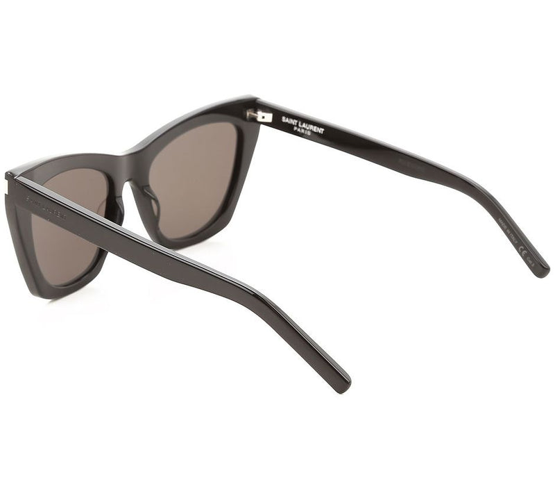 Saint Laurent Black Kate Cat-Eye Sunglasses — View 3