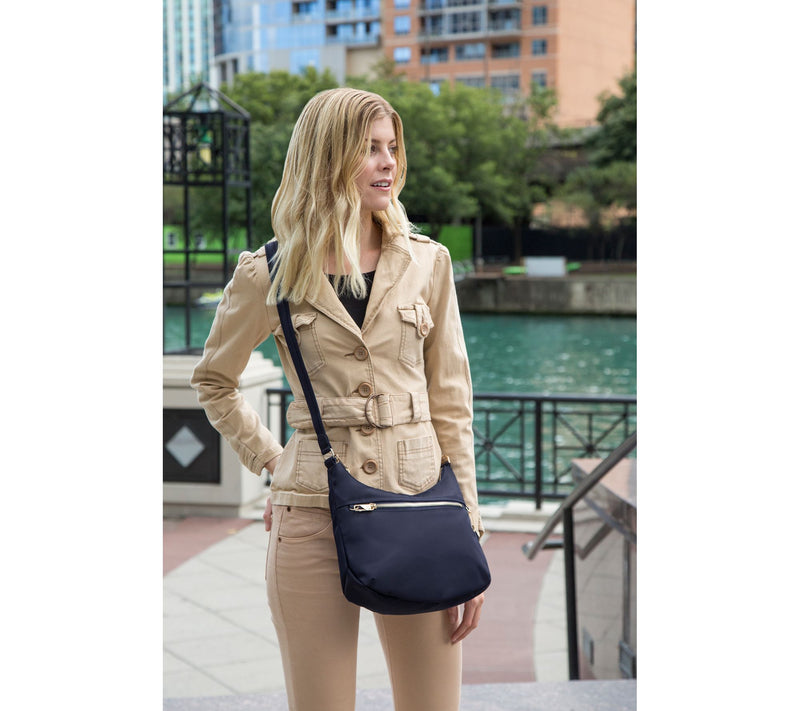 Travelon Anti-Theft Tailored Hobo Bag — View 12