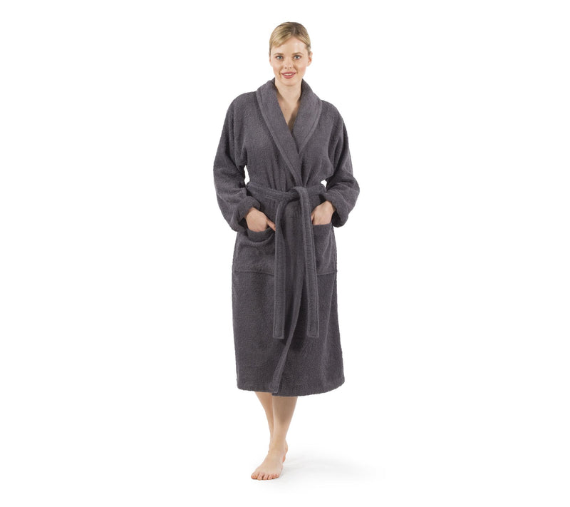 Linum Home Textiles Unisex Terry Cloth Bathrobe — View 3