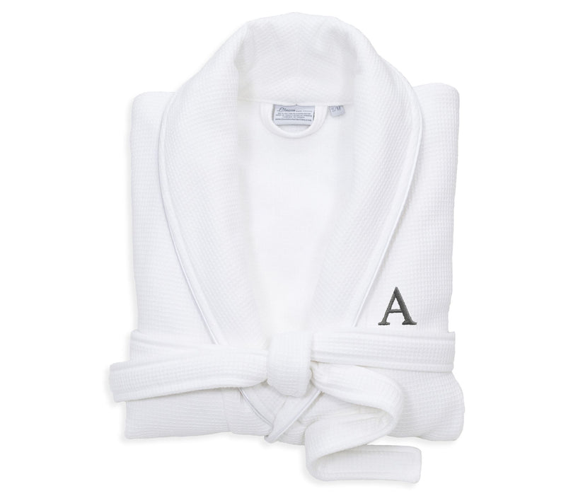 Linum Home Textiles Personalized Waffle Terry Bathrobe — View 28