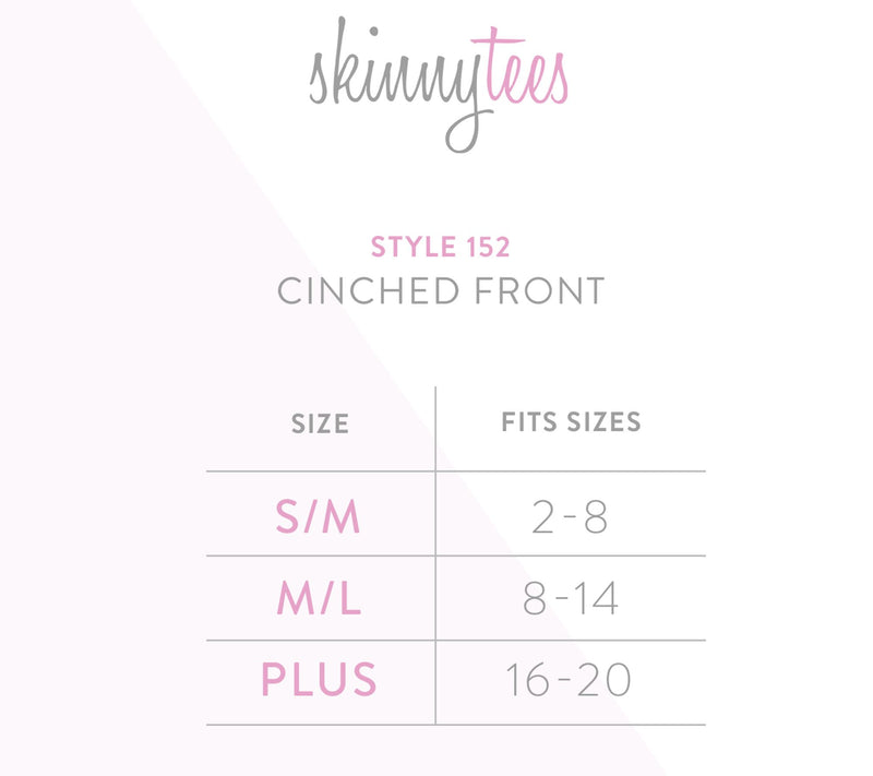 skinnytees Cinched-Front Top — View 7
