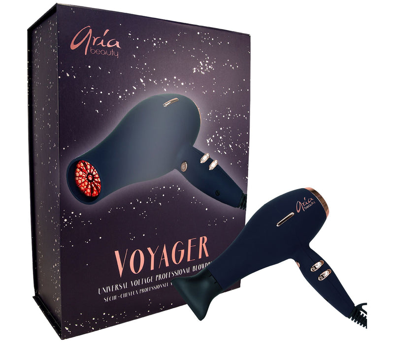 Aria Beauty Voyager Professional Universal Voltage Blowdryer — View 2