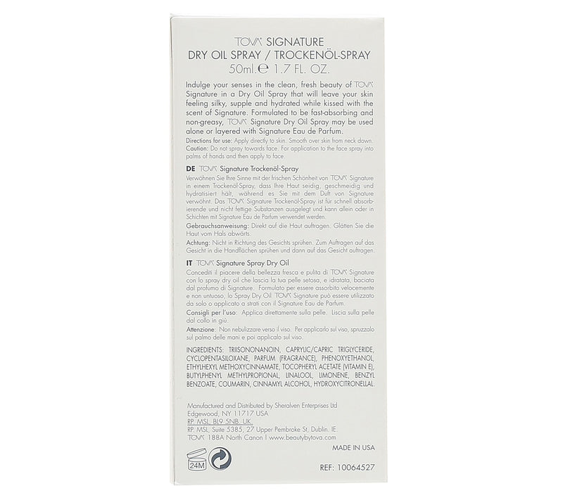 TOVA Signature Dry Oil Spray — View 2