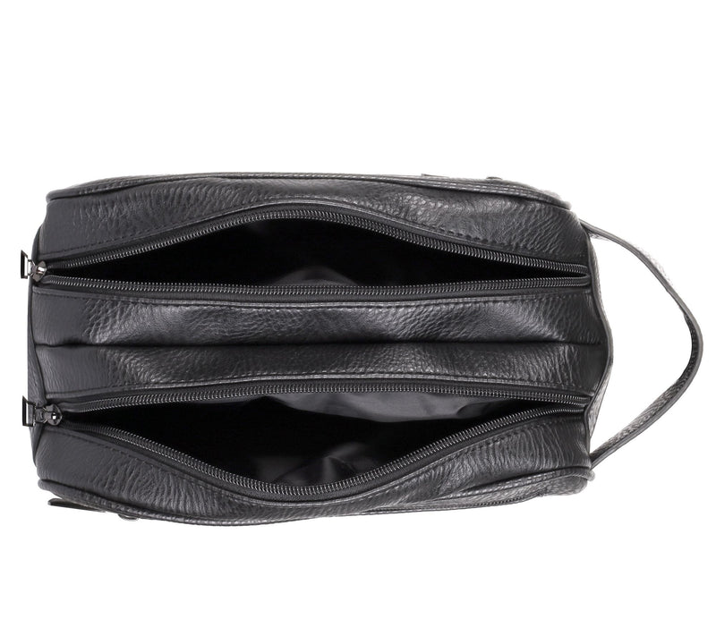 Karla Hanson Men's Travel Double Zipper Toiletry Bag — View 6