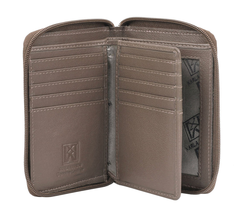 Karla Hanson RFID Leather Medium Wallet - Wanda — View 7