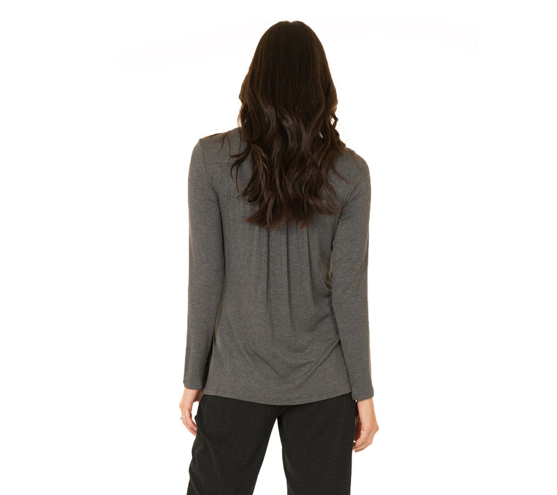 Blooming Women Maternity Nursing Petal-Front Top — View 8