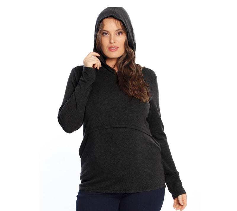 Blooming Women Maternity Nursing Hoodie — View 7